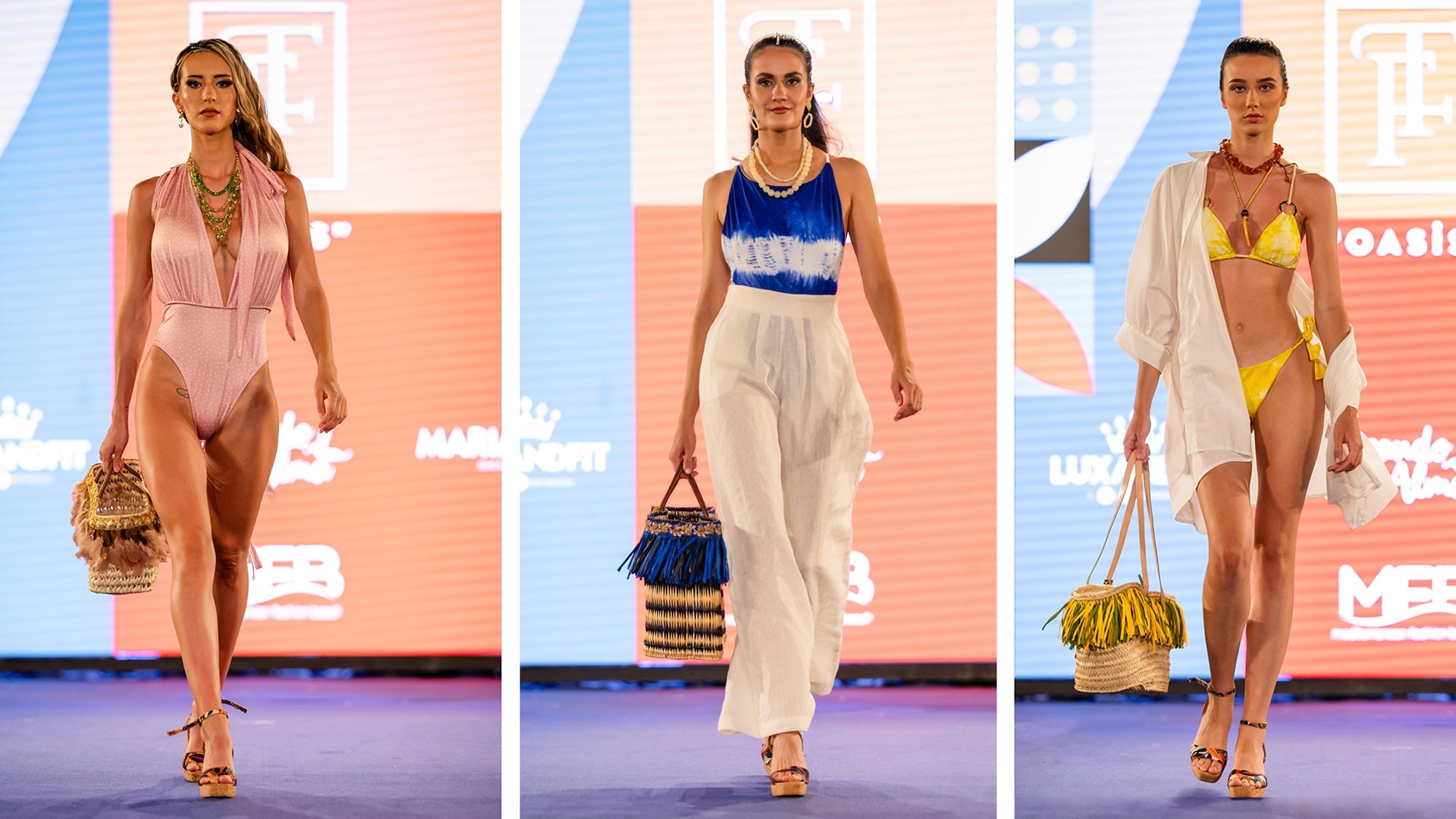 Alicia Sarrió deslumbra encima de la Pasarela. La moda se rinde a su encanto.